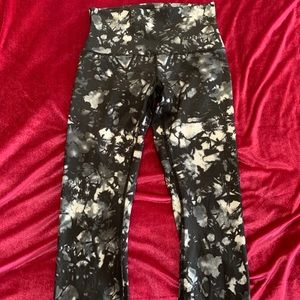 Lululemon wunder under cropped leggings